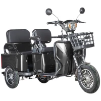 Электротрицикл Rutrike Gelbert Tuban 48V/60V 600Вт Чёрный