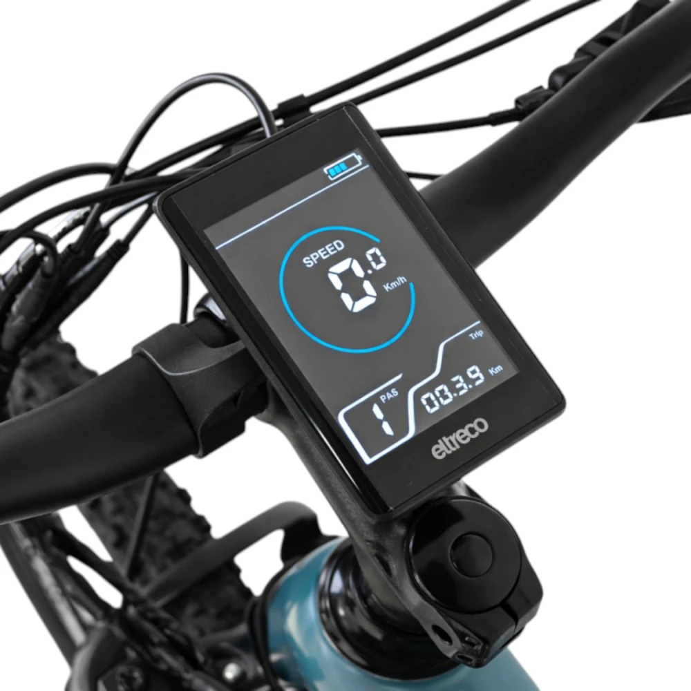 Электровелосипед Eltreco XT 600 Чёрный-матовый 5